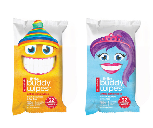 (Case of 12) Little Buddy Antibacterial Wipes- Case discounted (includes 384 wipes)