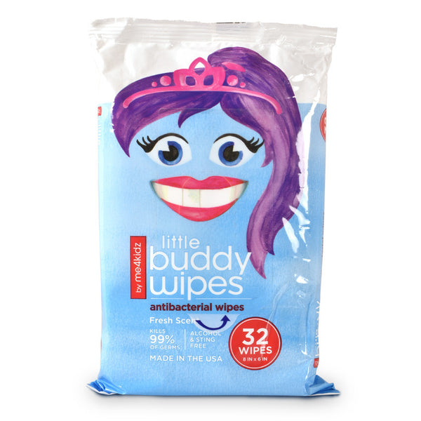 Little Buddy Antibacterial Wipes    (2 designs)